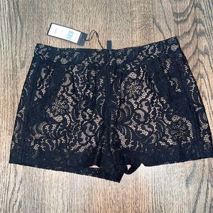 BCBG Lace Shorts, small